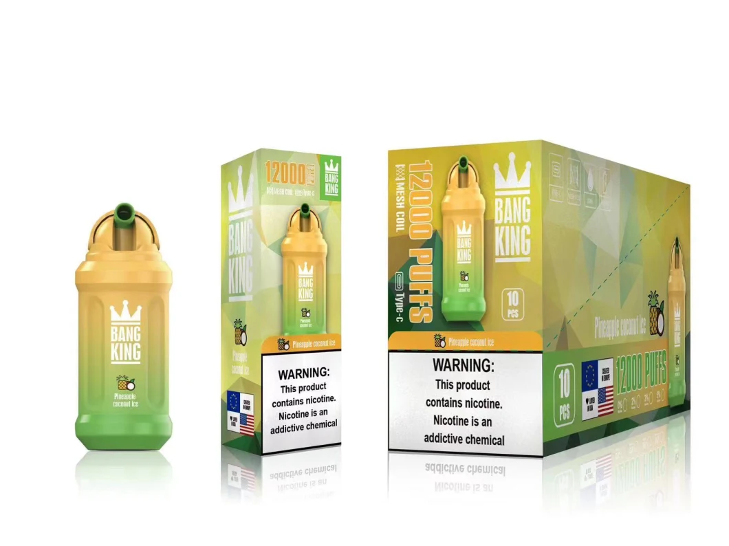 Bang King 12000 Puffs Disposable Vape 10 Medium Flavors