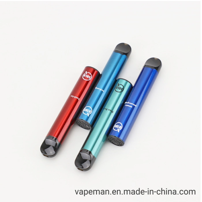 Vapeman Solo Q Disposable Vape Pen 1000puffs 12 Flavors Vapeman Solo X 1500puffs