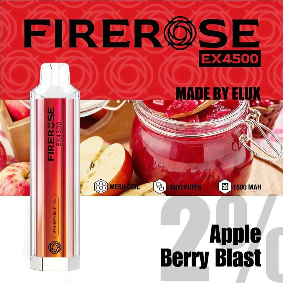 Original Wholesale Vape Firerose Ex 4500puffs Disposable Vape